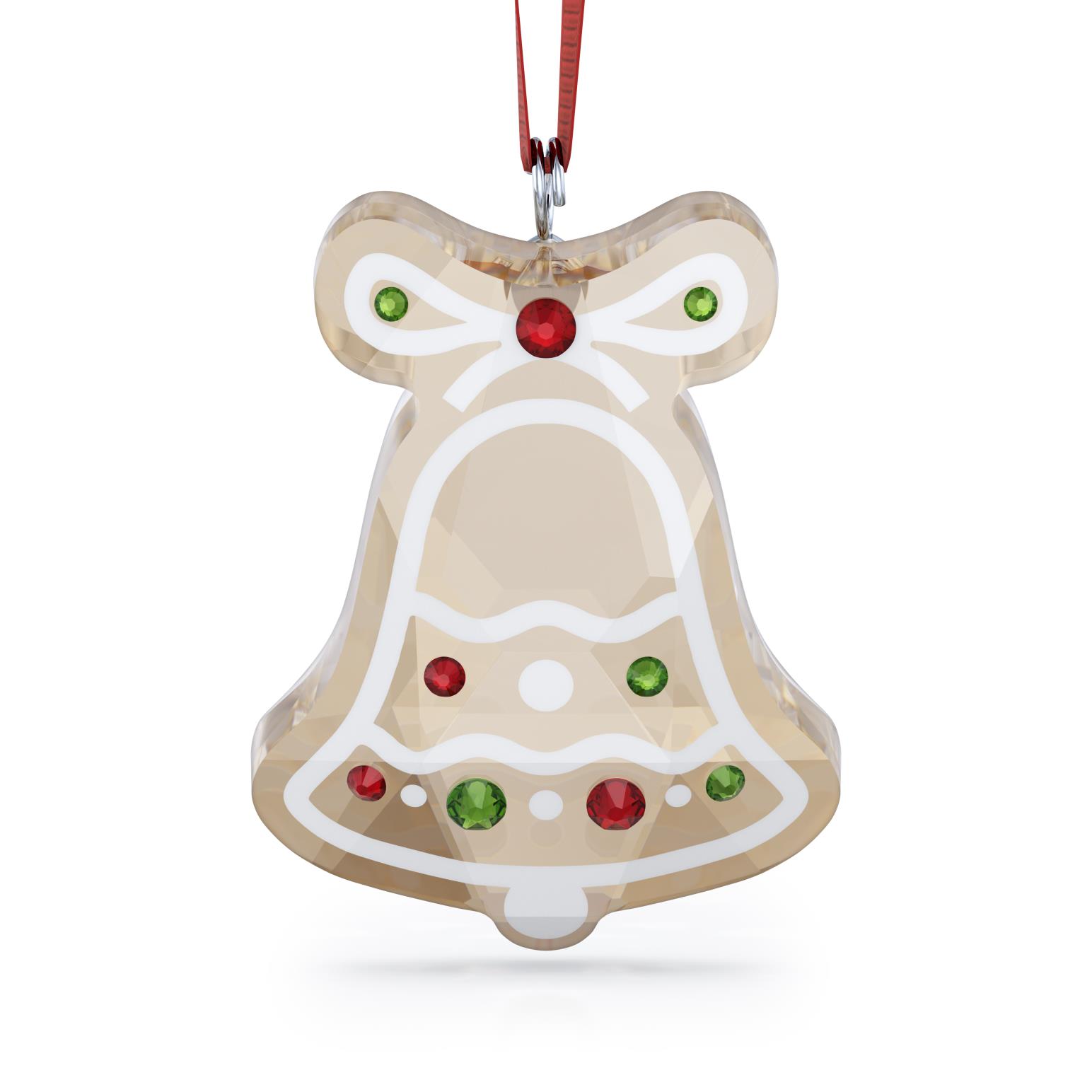 Swarovski Holiday Cheers - Gingerbread Bell Ornament